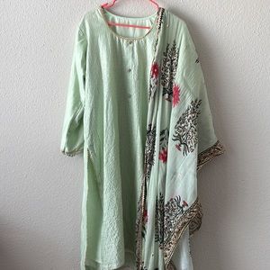 New Formal 3 piece Gotta Patti Indian Suit